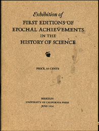Exhibition of First Editions of Epochal Achievements in the History of Science (1934)