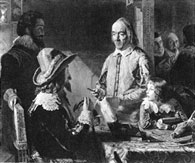 William Harvey Demonstrating A Deer To King Charles I And The Boy Prince Poster